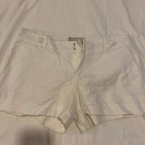 Banana republic white shorts